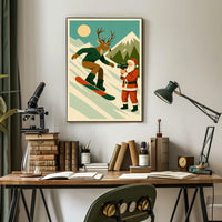 Santas Winter Adventure Poster