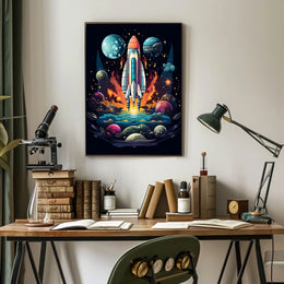 Cosmic Journey Poster