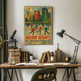 Holiday Heights In Houston Poster