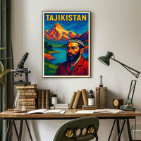 Tajikistan Scenic Poster