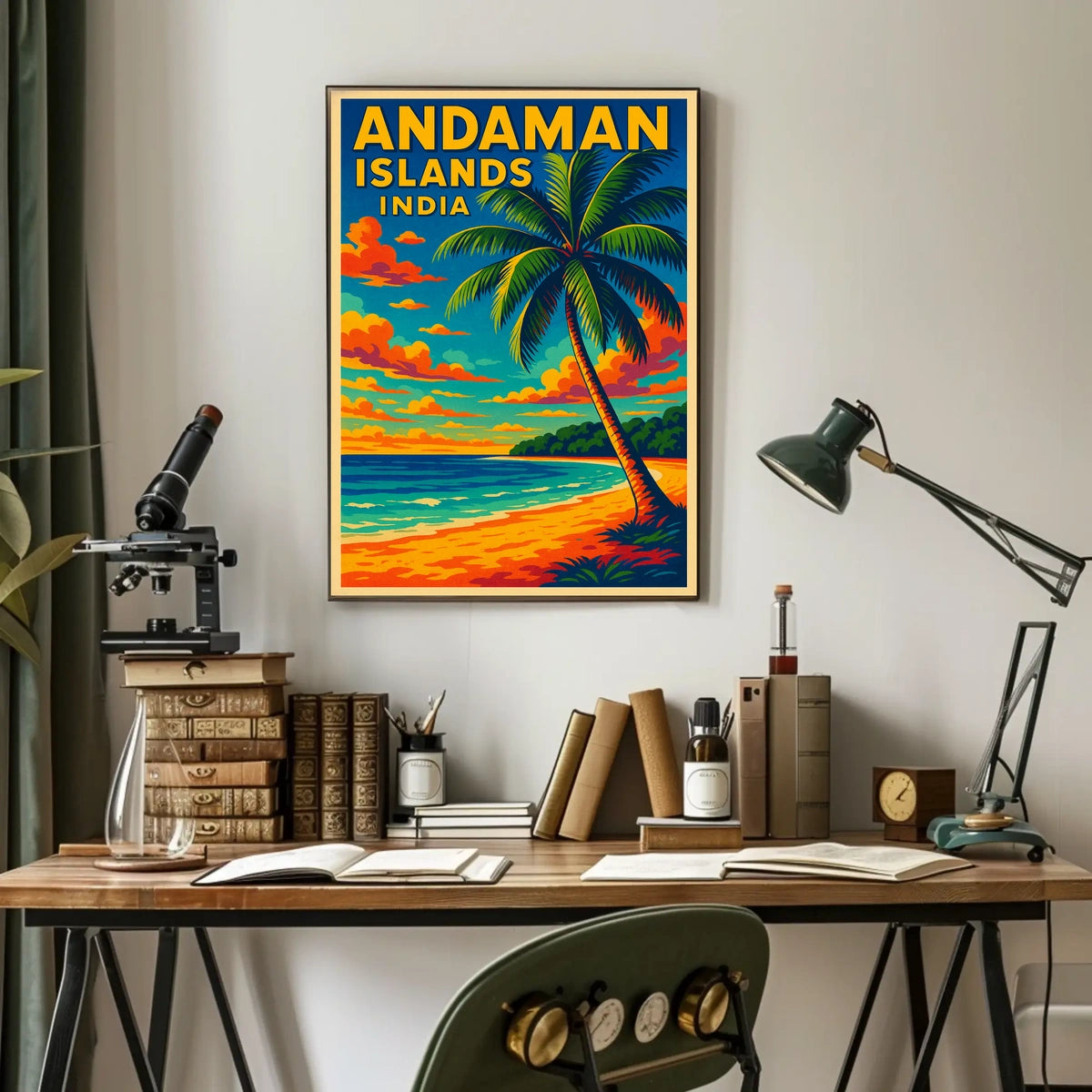 Andaman Islands Tropical Paradise Poster