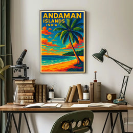Andaman Islands Tropical Paradise Poster