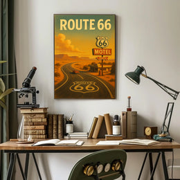 Route 66 Adventure Poster