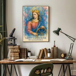 Saint Catherine of Alexandria Poster