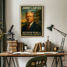 Jimmy Carter Georgia Legacy Poster