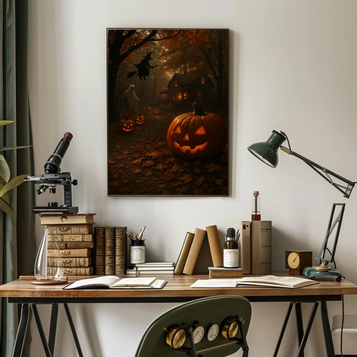 Halloween Night Enchantment Poster