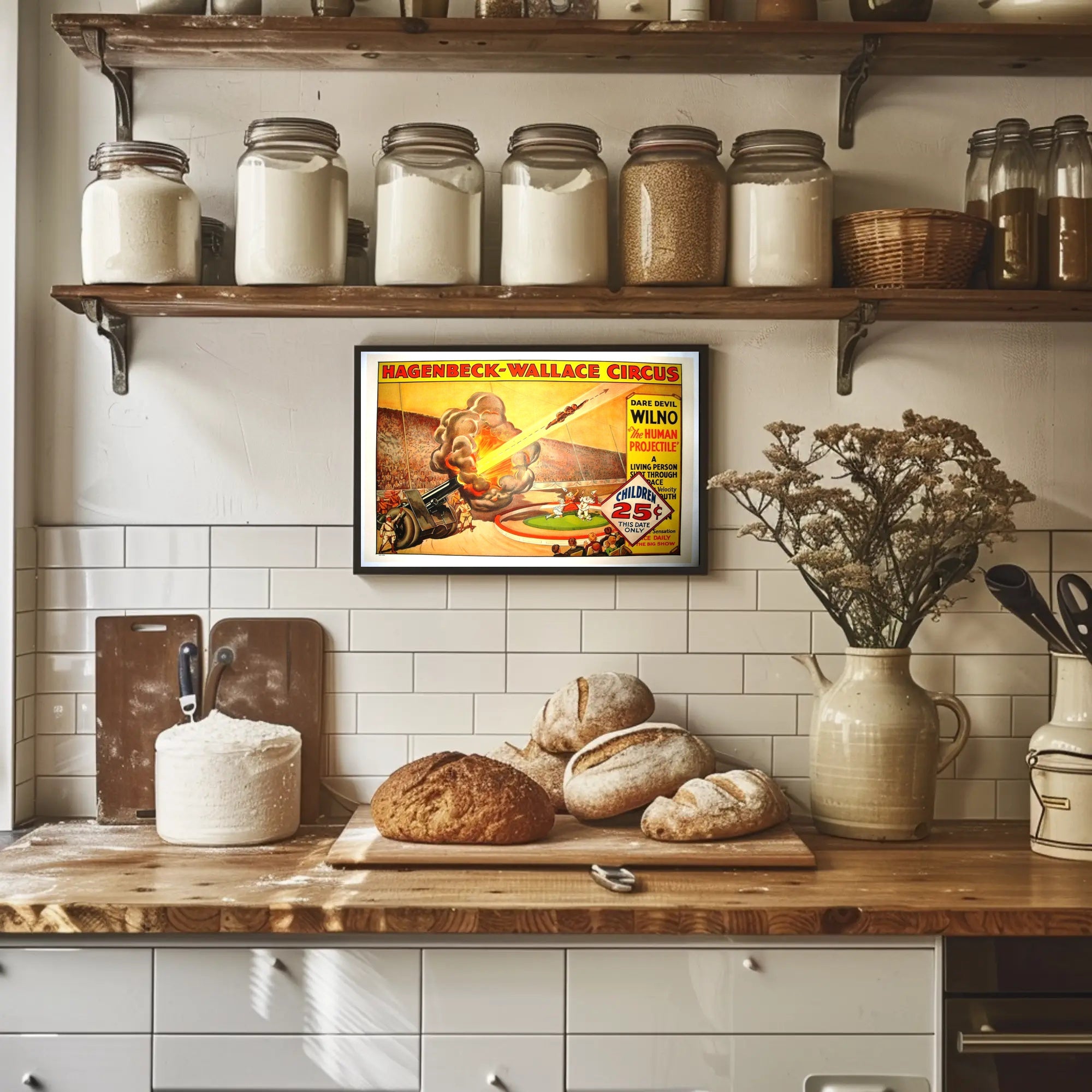 Hagenbeck-Wallace Circus – Daredevil Wilno Poster