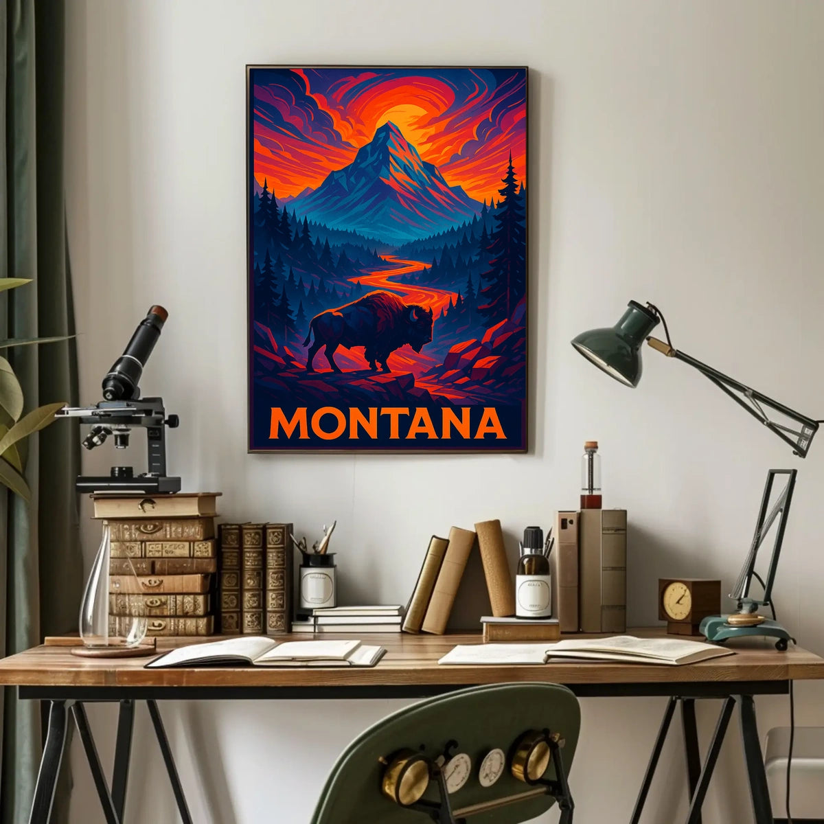 Majestic Montana Poster