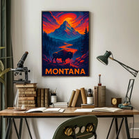 Majestic Montana Poster