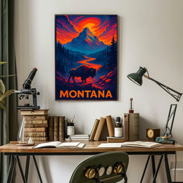 Majestic Montana Poster