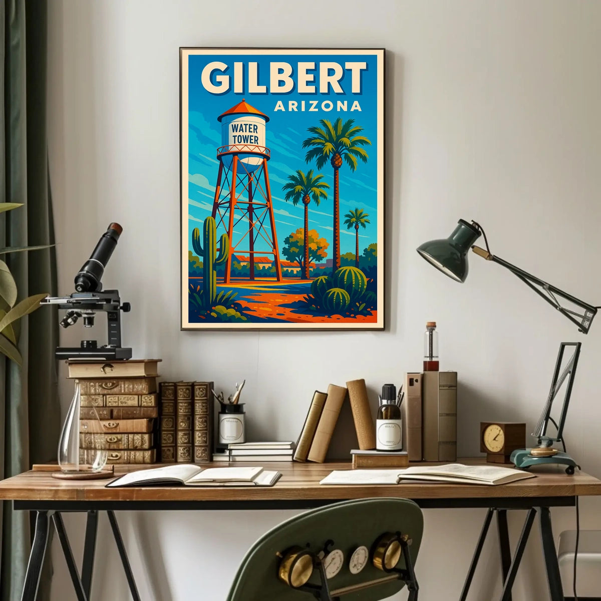 Gilbert, Arizona Water Tower Poster