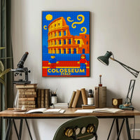 Colosseum LEGO Art Print Wall Decor PosterGoat