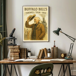 Buffalo Bill's Farewell Tour 1910 Poster
