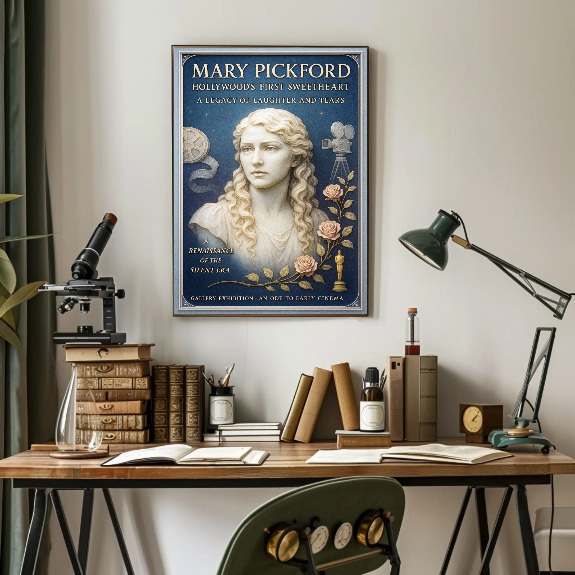 Mary Pickford Hollywood’s First Sweetheart Poster PosterGoat