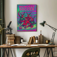 Reindeer Soccer Extravaganza Poster
