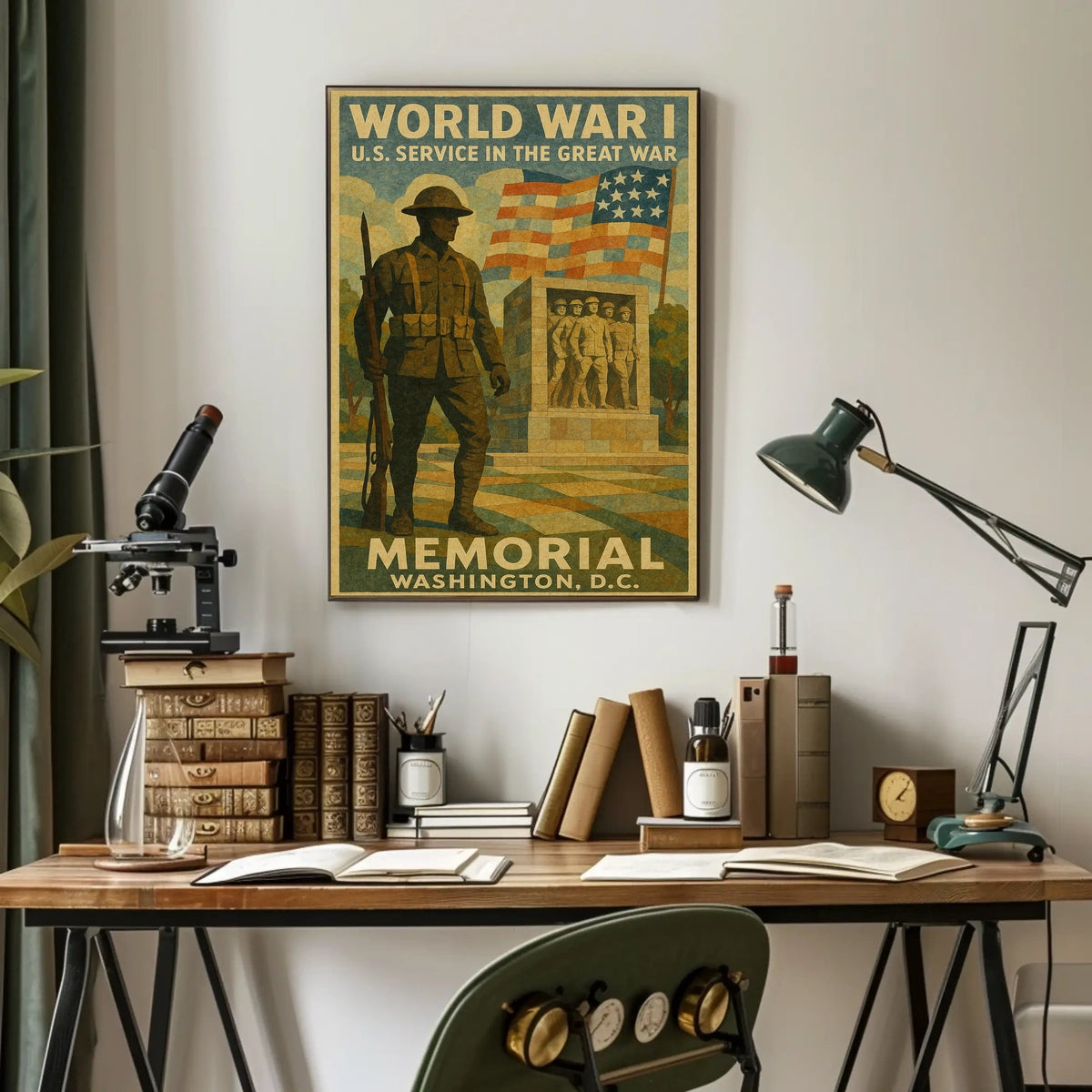 World War I Memorial Washington, D.C Poster