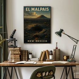 El Malpais, New Mexico Poster