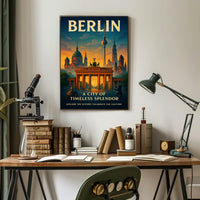 Berlin A City of Timeless Splendor Poster