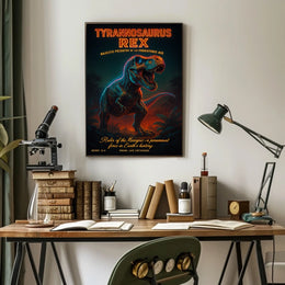 Tyrannosaurus Rex Majestic Predator Of Poster