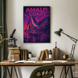 Amalfi Coast Dreamscape Poster