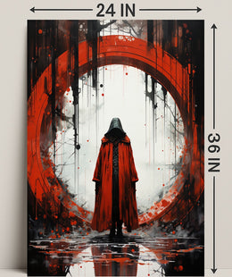 The Enigmatic Figure Poster