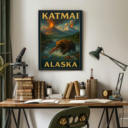 Katmai, Alaska Poster