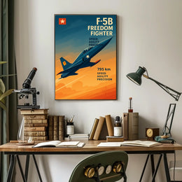 F-5B Freedom Fighter Poster