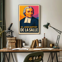 St. John Baptist de La Salle Poster