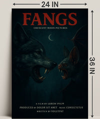 Fangs Poster PosterGoat