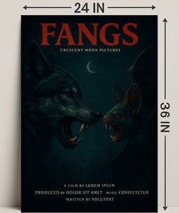 Fangs Poster PosterGoat