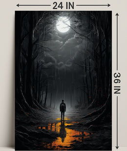 Moonlit Journey Poster