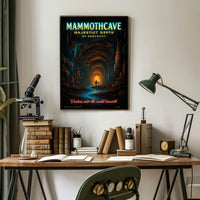 Mammoth Cave Majestic Depth of Kentucky Poster PosterGoat