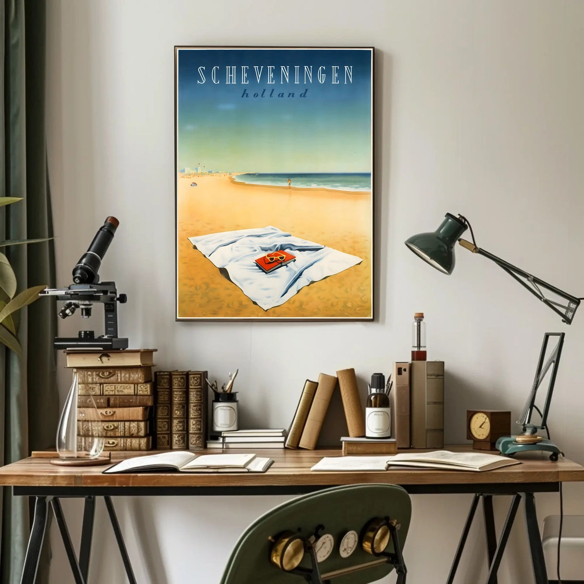 Scheveningen Beach Holland Poster