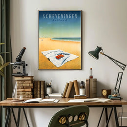 Scheveningen Beach Holland Poster
