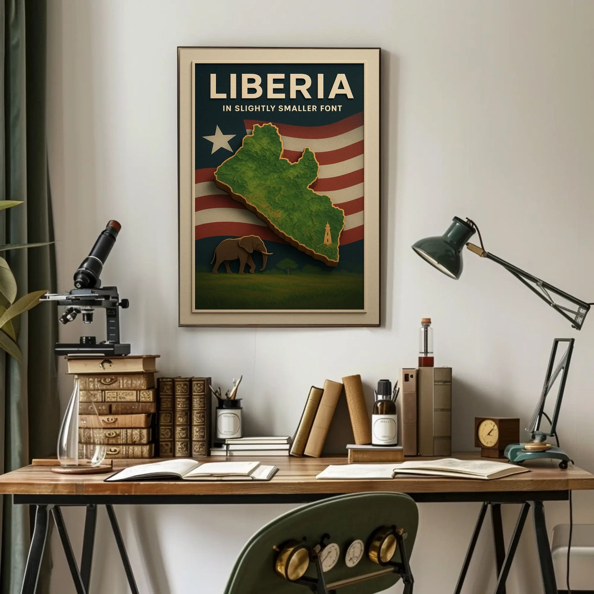 Liberia A Visual Tribute Poster