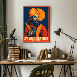 St. Augustine of Hippo Poster
