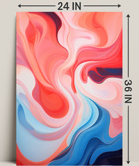 Abstract Fluidity Abstract Poster