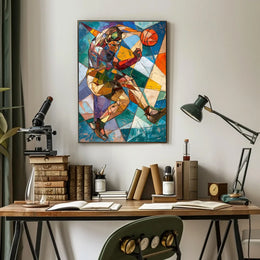 Abstract Visual Storytelling Art Poster