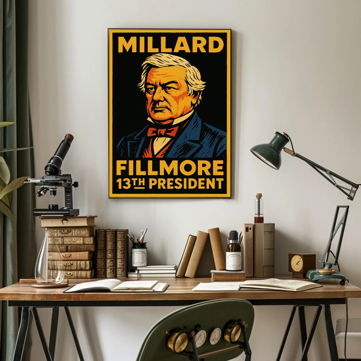 Millard Fillmore 13th President Poster