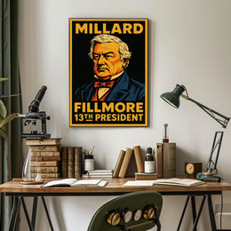 Millard Fillmore 13th President Poster