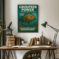 Grouper Power Poster