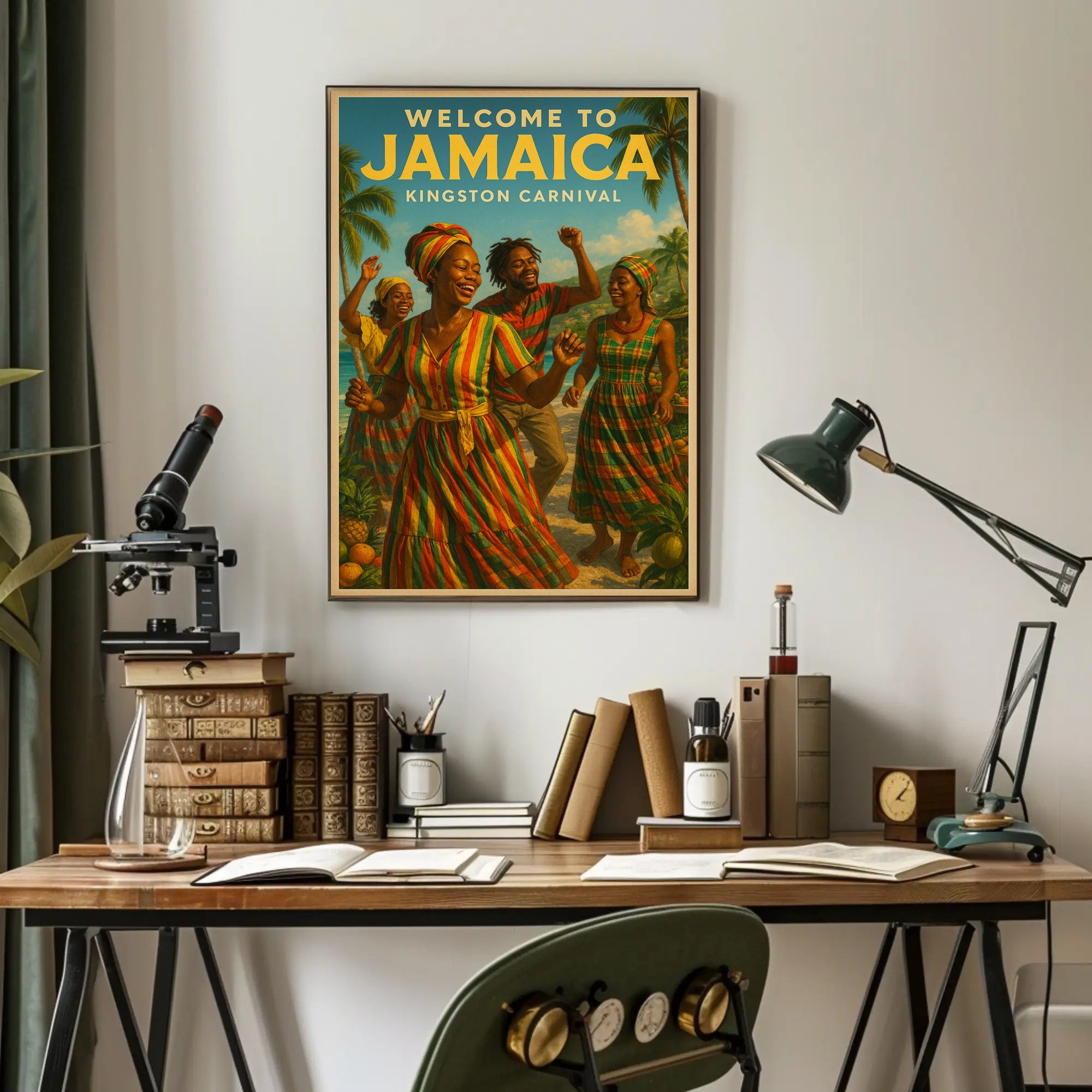 Welcome to Jamaica Carnival Poster