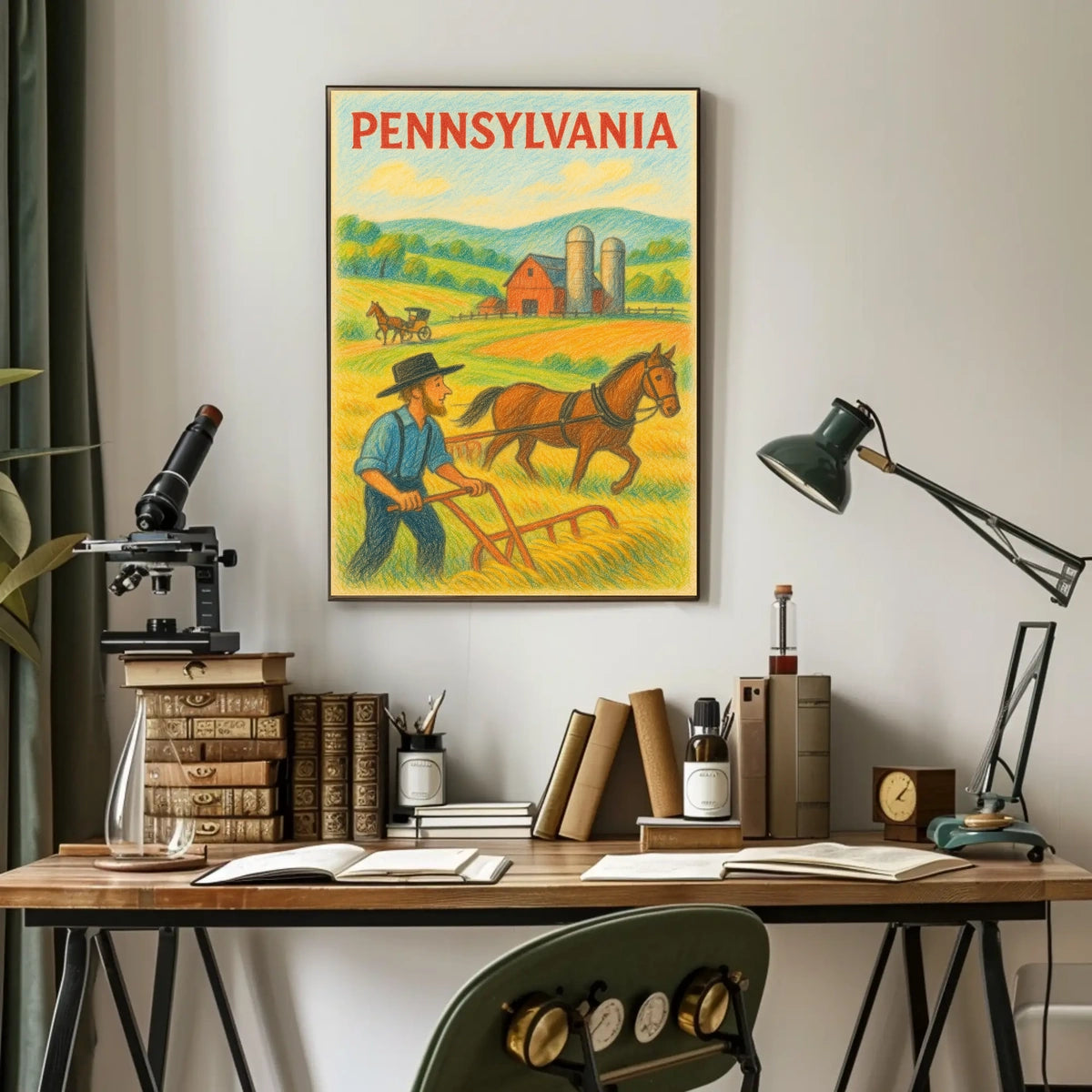 Pennsylvania Countryside Poster