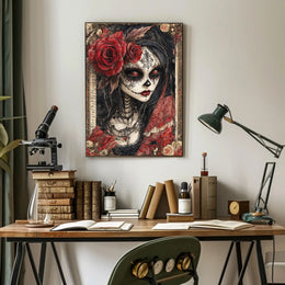 Day Of The Dead Elegance Poster