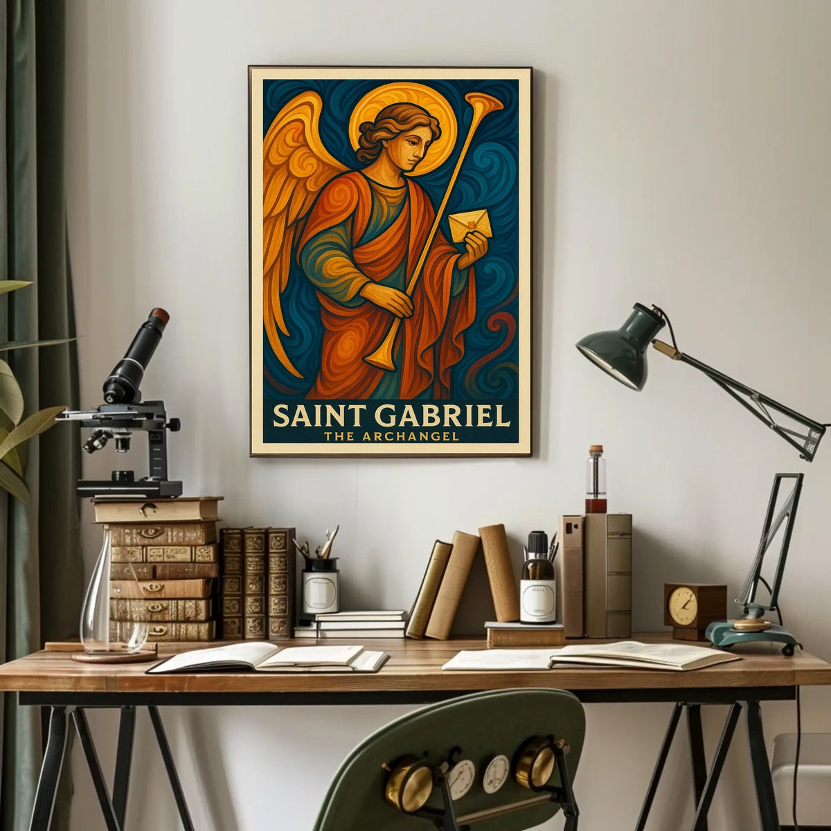 Saint Gabriel the Archangel Poster