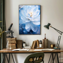 Serenity In Blue Poster