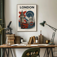 London Landmarks Poster PosterGoat