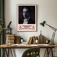 McDonald Birch Magic Show Vintage Artistic Poster
