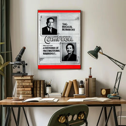 Vintage Magic Show Poster: The Magical Monarchs Cultural Display