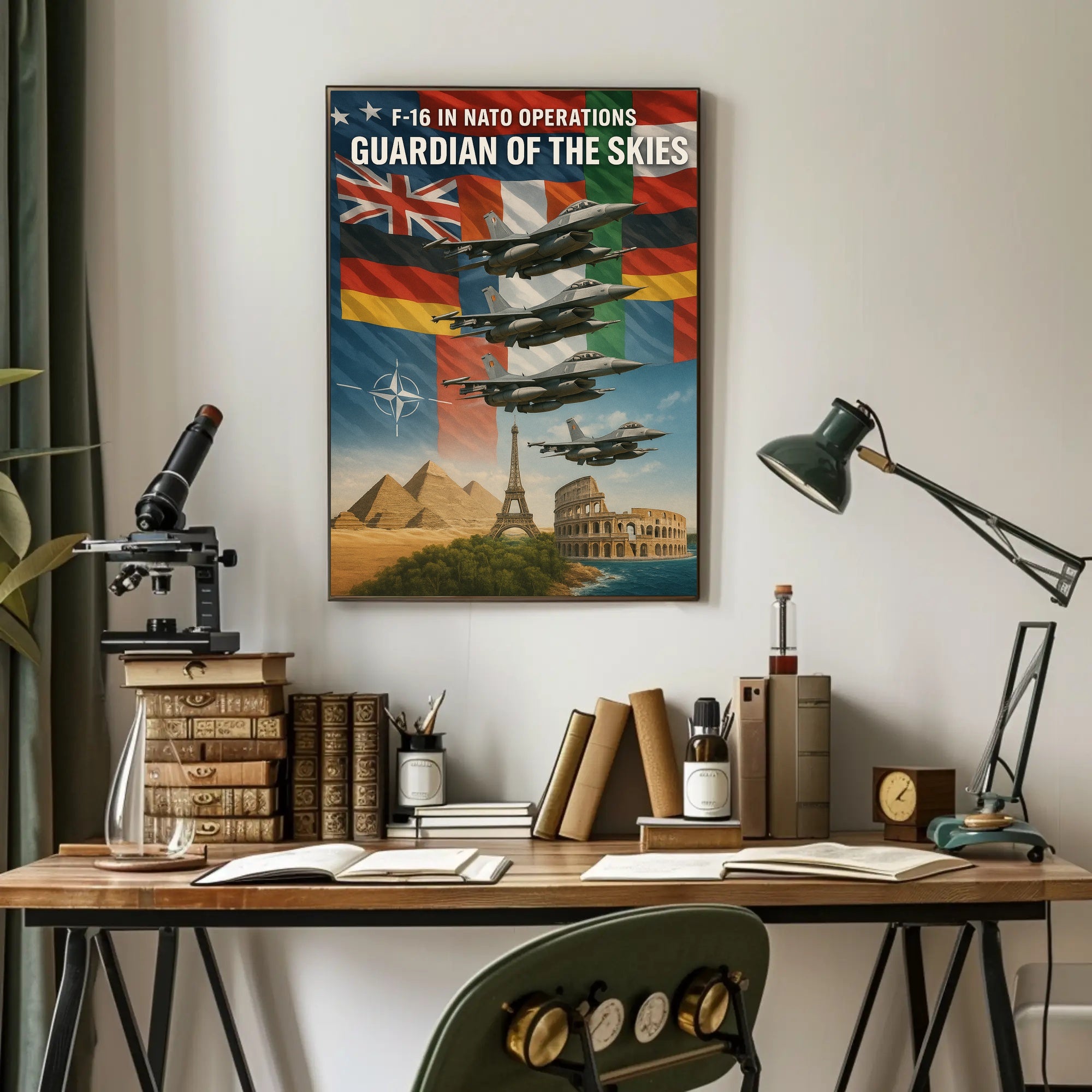 Guardian of the Skies Art Print Poster Decor PosterGoat